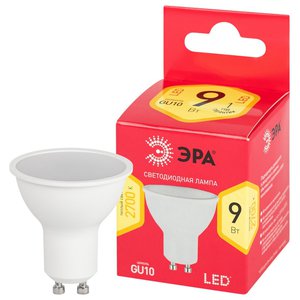 Светодиодная лампочка ЭРА LED MR16-9W-827-GU10 R