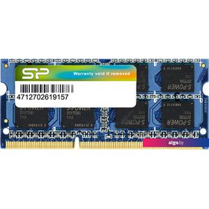 Оперативная память Silicon-Power 8GB DDR3 SO-DIMM PC3-12800 (SP008GBSTU160N02)