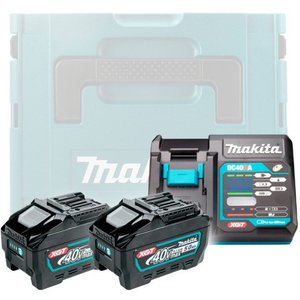 Аккумулятор с зарядным устройством Makita 191V40-2 (40В/2x5 Ah + 40В + кейс)