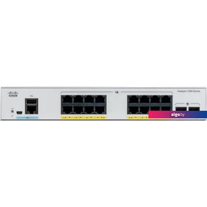 Управляемый коммутатор 2-го уровня Cisco Catalyst C1000-16P-2G-L