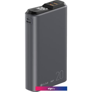 Olmio QS-20 20000mAh (темно-серый)