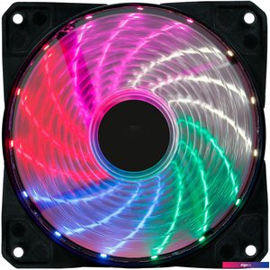 Вентилятор для корпуса Oklick OG-CF120RGB2-BK