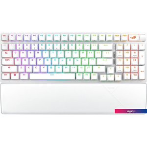 Клавиатура ASUS ROG Strix Scope II 96 Wireless Moonlight White (NX Snow)