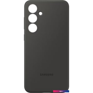 Чехол для телефона Samsung Silicone Case Galaxy S24 FE (черный)