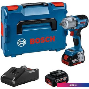 Гайковерт Bosch GDS 18V-450 PC Professional 06019K4102 (с 2-мя АКБ, кейс)