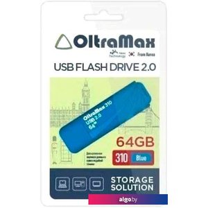 USB Flash OltraMax 310 64GB (синий)