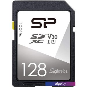 Карта памяти Silicon-Power Superior SDXC SP128GBSDXCV3V10 64GB