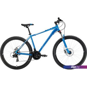 Велосипед Stark Hunter 27.2 D р.18 2022 (синий никель)
