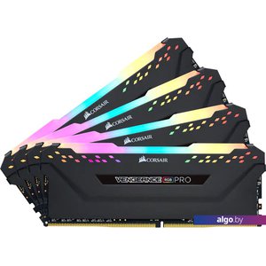 Оперативная память Corsair Vengeance RGB PRO 4x8ГБ DDR4 3200 МГц CMW32GX4M4C3200C16