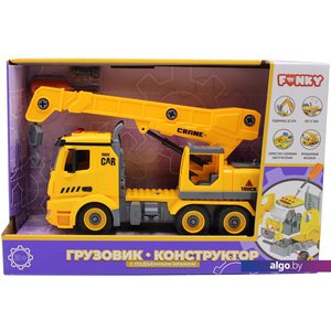 Конструктор Funky Toys FT61110 Грузовик с подъемным краном