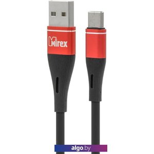 Кабель Mirex 13700-BC015TRB USB Type-A - USB Type-C (1.2 м, черный)