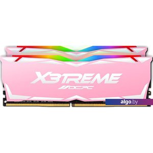 Оперативная память OCPC X3 RGB Pink 2x8ГБ DDR4 3600 МГц MMX3A2K16GD436C18PK
