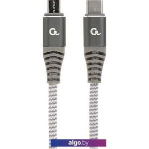 Кабель Gembird CC-USB2B-CMMBM-1.5M USB Type-C - MicroUSB (1.5 м, серый)