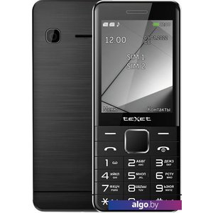 Кнопочный телефон TeXet TM-425 (черный)