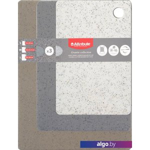 Набор разделочных досок Attribute Granite Collection ABX102