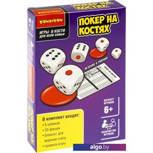 Настольная игра Bondibon Покер на костях ВВ5014