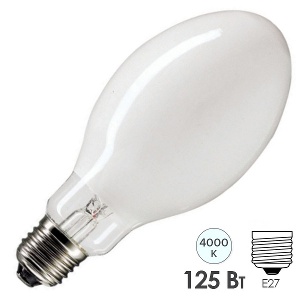 Газоразрядная лампа Osram HQL E27 125 Вт 4000 К