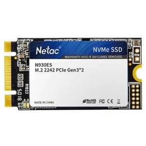 SSD Netac Внутренний SSD M.2 PCIe 3 x2 - 1ТB 2242 Netac N930ES Pro NVMe