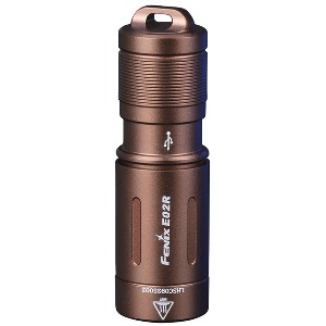 Фонарь Fenix E02R Cree XP-G2 S3 (бронзовый)