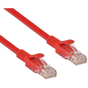 Кабель ExeGate UTP-RJ45-RJ45-C6-0.5M-RD 0.5 м (красный)