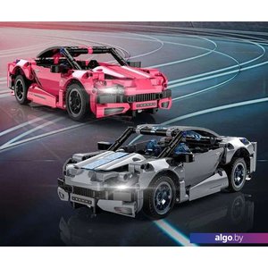 Конструктор Onebot Building Block Supercar OBJZF62AIQI (розовый)