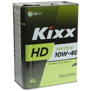 Моторное масло Kixx HD 10W-40 4л