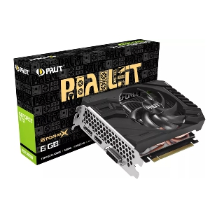 Видеокарта Palit GeForce GTX 1660 Super StormX 6GB GDDR6 NE6166S018J9-161F