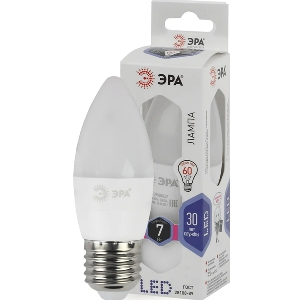 Светодиодная лампа ЭРА LED B35-7W-860-E27