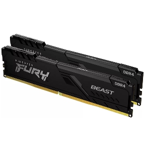 Оперативная память Kingston FURY Beast 2x8GB DDR4 PC4-25600 KF432C16BBK2/16