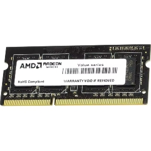 Память SO-DIMM 8GB DDR3 AMD (R338G1339S2S-UO) OEM