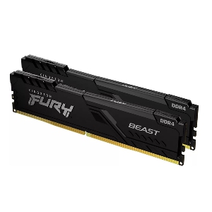 Оперативная память Kingston FURY Beast 2x4GB DDR4 PC4-25600 KF432C16BBK2/8