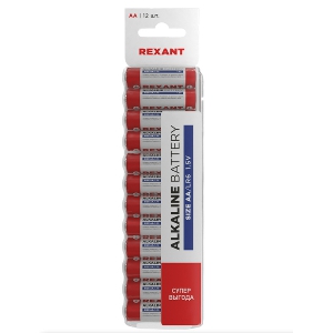 Батарейки Rexant AA 12 шт 30-1026