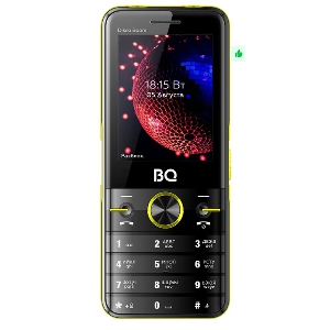 Кнопочный телефон BQ-Mobile BQ-2842 Disco Boom (желтый)