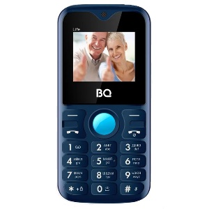 Кнопочный телефон BQ-Mobile BQ-1853 Life (синий)