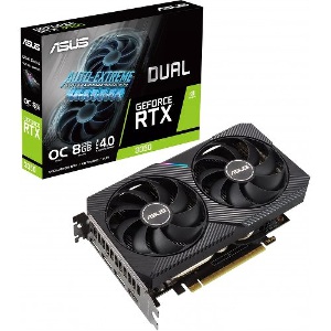 Видеокарта ASUS Dual GeForce RTX 3050 OC Edition 8GB DUAL-RTX3050-O8G