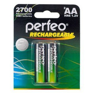 Аккумуляторы Perfeo AA2700mAh/2BL 2шт