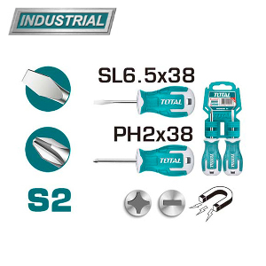 Набор отверток Total THTS20206 (2 предмета)