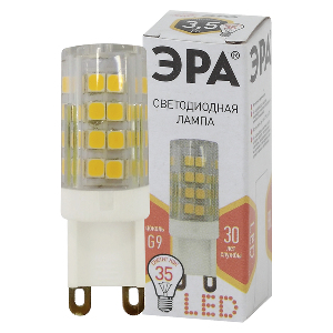 Светодиодная лампа ЭРА LED JCD G9 3.5 Вт Б0027861