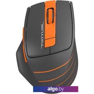 Мышь A4Tech Fstyler FG30 (черный/оранжевый)