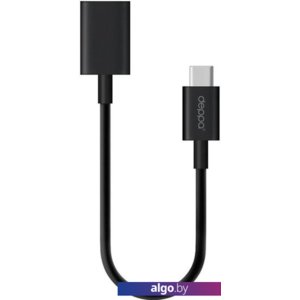 Адаптер Deppa USB C Plug - USB A 3.0 72208