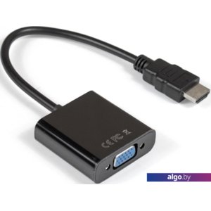 Адаптер ExeGate HDMI - VGA EX-HDMIM-VGAF-0.15 (0.15 м, черный)