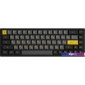 Клавиатура Akko 3068B Plus Black & Gold (Akko CS Jelly Purple)