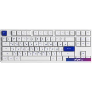 Клавиатура Akko 5087S White & Blue (Akko CS Jelly Purple)