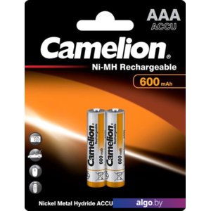 Аккумулятор Camelion AAA 600mAh 2 шт. NH-AAA600-BP2