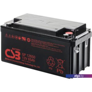 Аккумулятор для ИБП CSB GP12650 (12В/65 А·ч)