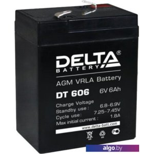 Аккумулятор для ИБП Delta DT 606 (6В/6 А·ч)