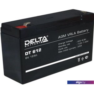 Аккумулятор для ИБП Delta DT 612 (6В/12 А·ч)