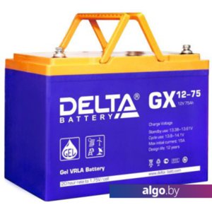 Аккумулятор для ИБП Delta GX 12-75 (12В/75 А·ч)