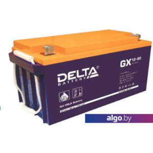 Аккумулятор для ИБП Delta GX 12-80 (12В/80 А·ч)