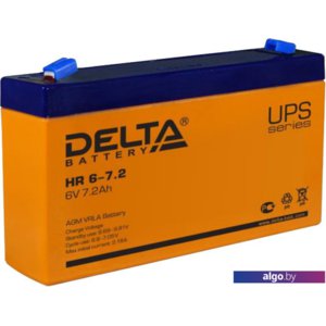 Аккумулятор для ИБП Delta HR 6-7.2 (6В/7.2 А·ч)